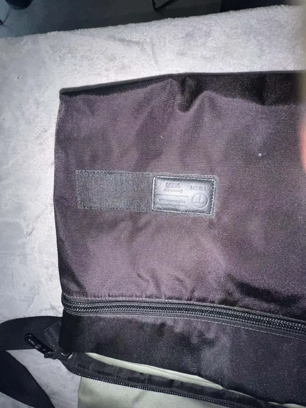 Tumi T-Tech Black Nylon Messenger Crossbody Bag